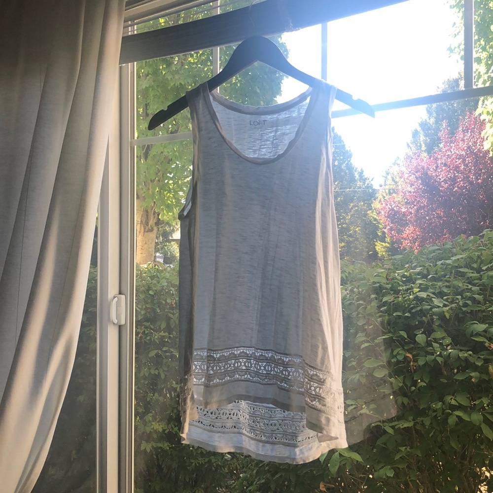 White Loft Tank